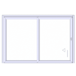 Scorrevole 2 ante DX.